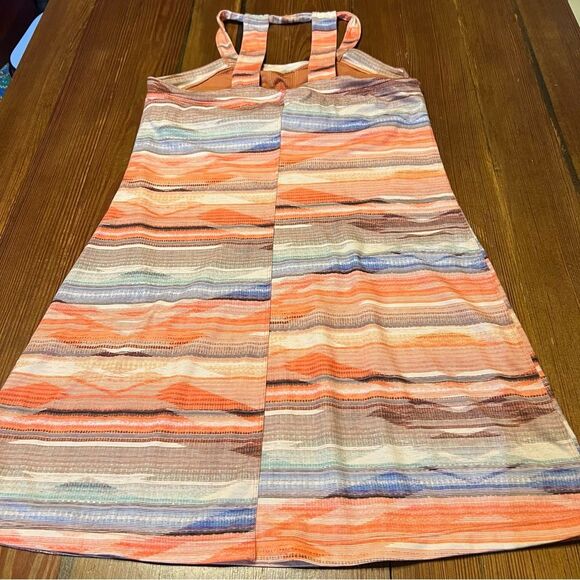 Prana Women's Cantine Dress Birch Linea‎ Halter Medium Excellent Condition - Picture 7 of 10